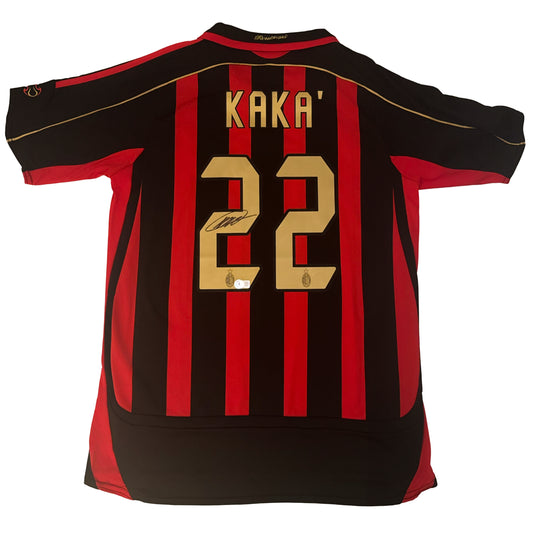 Ricardo Kaka AC Milan Signed Home Jersey (2006-2007)